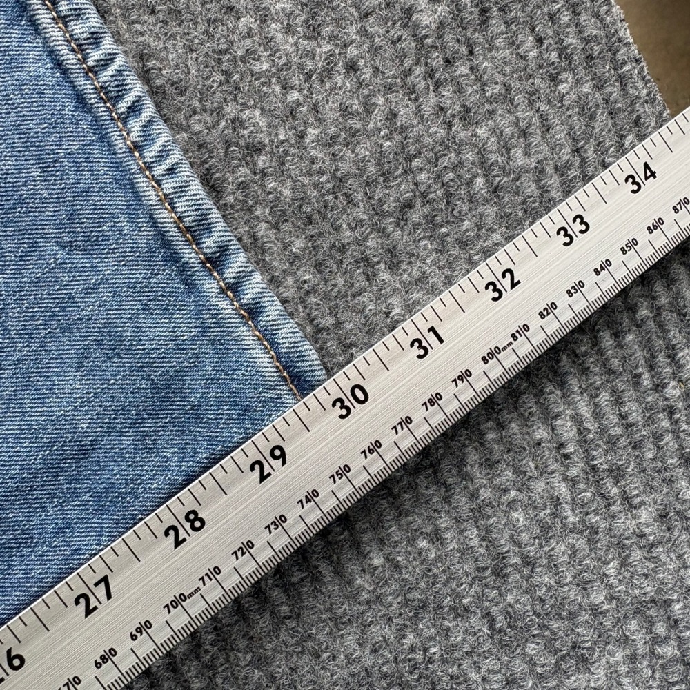 Old Navy OG Loose Low Rise Wide Leg Jeans Blue Medium Wash Womens Size 12 - Picture 5 of 7